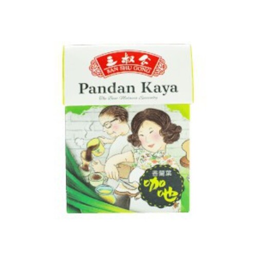 San Shu Gong Pandan Kaya Jam 三叔公班兰叶咖吔酱 240g