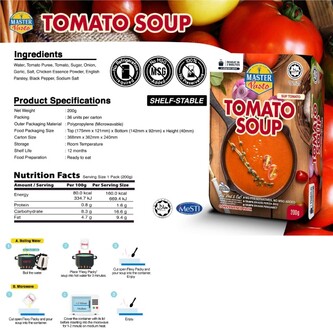 Master Pasto Tomato Soup (HALAL)