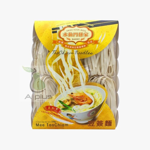 San Shu Gong Swee Xian Men Bakery TaoChiam Noodles 三叔公水仙们饼家豆签 220g