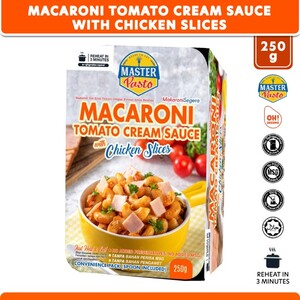 Master Pasto Macaroni Tomato Cream Sauce with Chicken Slices (HALAL)