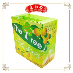 San Shu Gong Splashing Honey Lime Juice Box 三叔公一树蜜糖酸柑水盒装 6's x 220ml