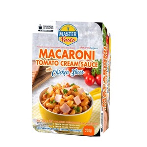 Master Pasto Macaroni Tomato Cream Sauce with Chicken Slices (HALAL)