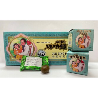 JUN GING PILLS 花风牌镇京丸